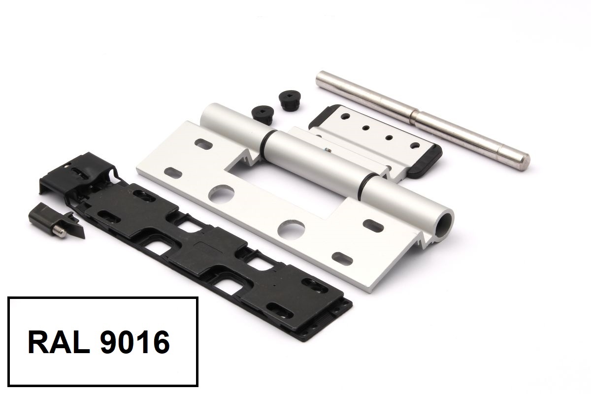 Schüco 239593 Rollentürband, RAL 9016 weiß, 65 mm, nach außen öffnende Tür
