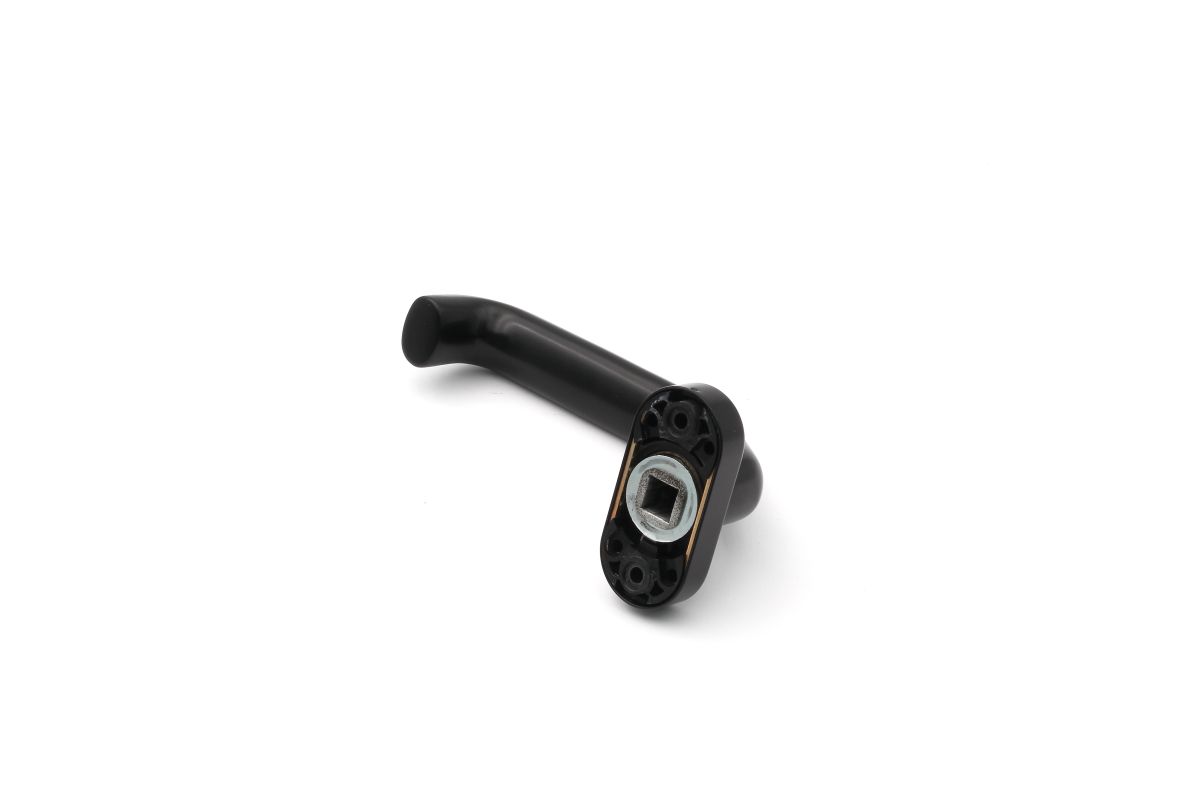 Schueco-T-rdr-cker-schwarz-210752-01-01 Schüco 210752 Türdrücker Halbgarnitur, RAL 9005 schwarz