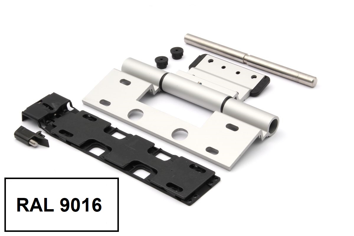Schüco 239599 Rollentürband, RAL 9016 weiß, 70 mm, nach außen öffnende Tür
