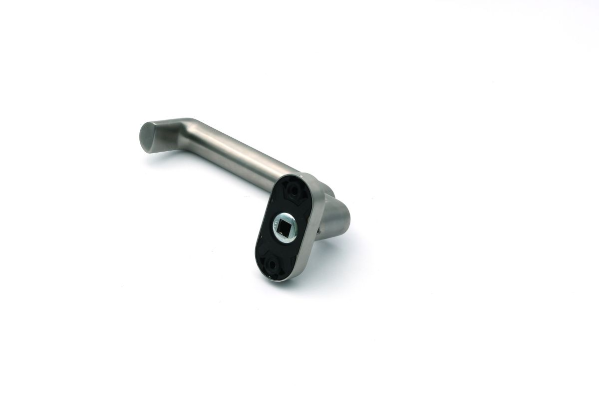 Schueco-T-rdr-cker-silber-240191-01-01 Schüco 240191 Türdrücker Halbgarnitur, Edelstahl