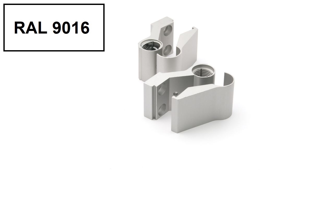 Schüco 279558 Aufsatztürband, weiß, 36 mm, nach innen oder außen öffnende Tür (Vorgängerartikel 239888)