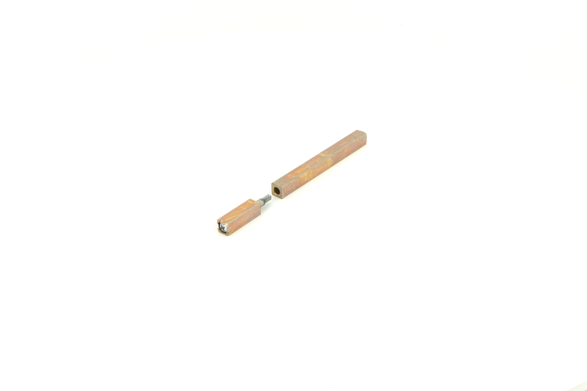 Schüco 239794 Drückerstift 9 x 123 mm, geteilt 92/31 mm, Stückartikel