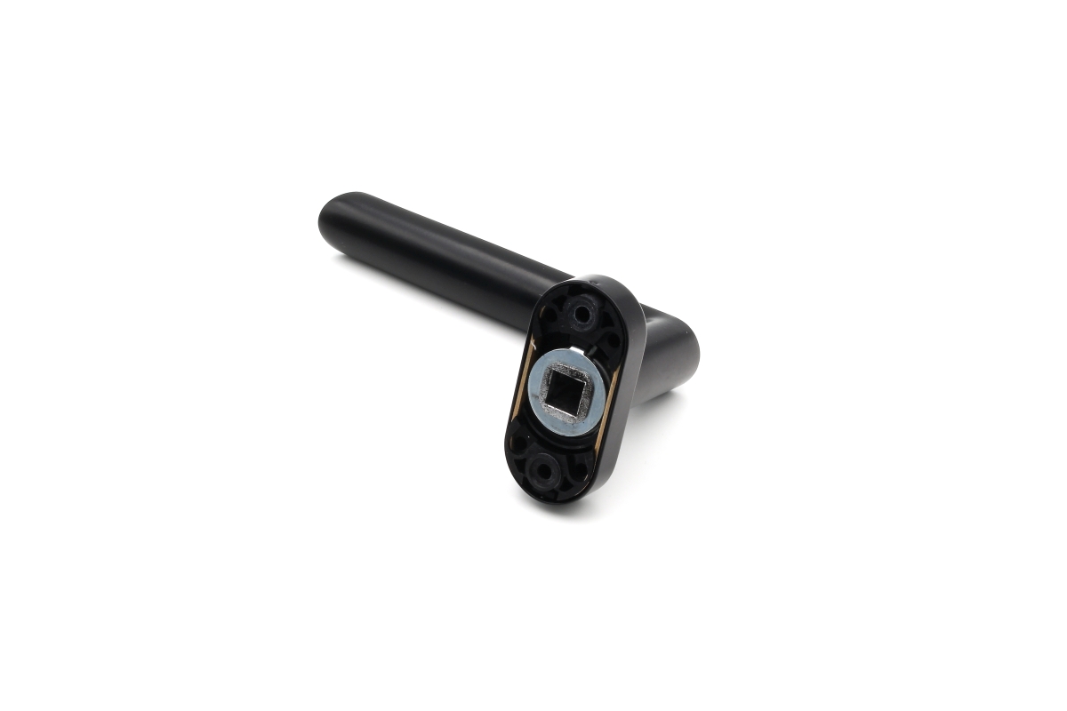 Schüco 240153 Türdrücker Halbgarnitur, RAL 9005 schwarz (Vorgängerartikel 234379) Schüco 240153 Türdrücker Halbgarnitur, RAL 9005 schwarz (Vorgängerartikel 234379)