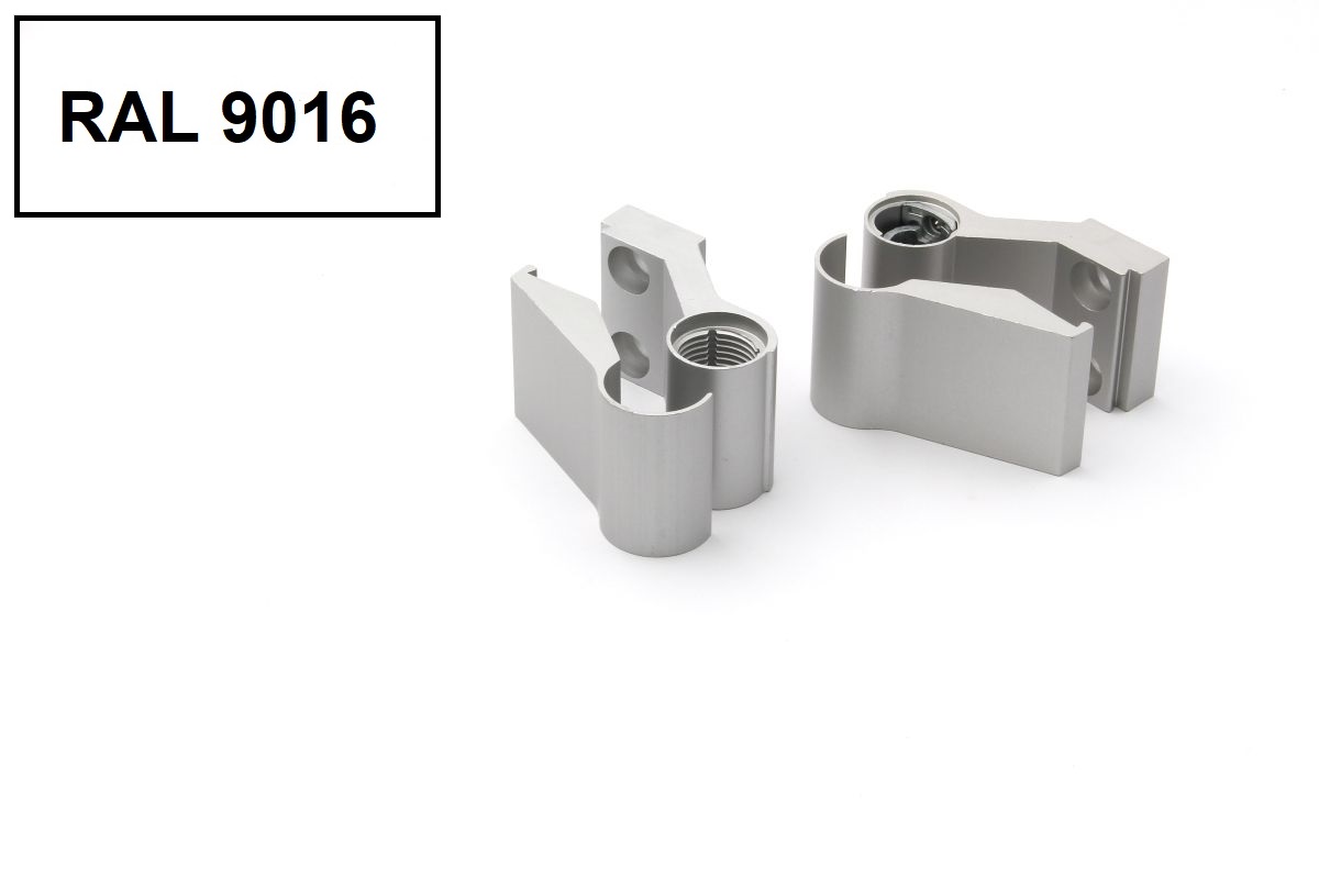 Schüco 279558 Aufsatztürband, weiß, 36 mm, nach innen oder außen öffnende Tür (Vorgängerartikel 239888)