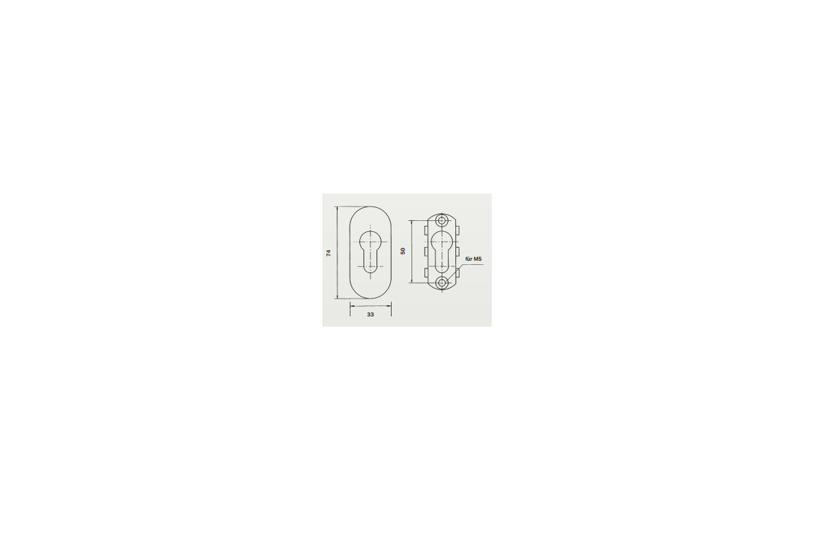 Euroline_3_2R92cYYvIWTi47 PZ-Schieberosette, oval, RAL 9016 weiß