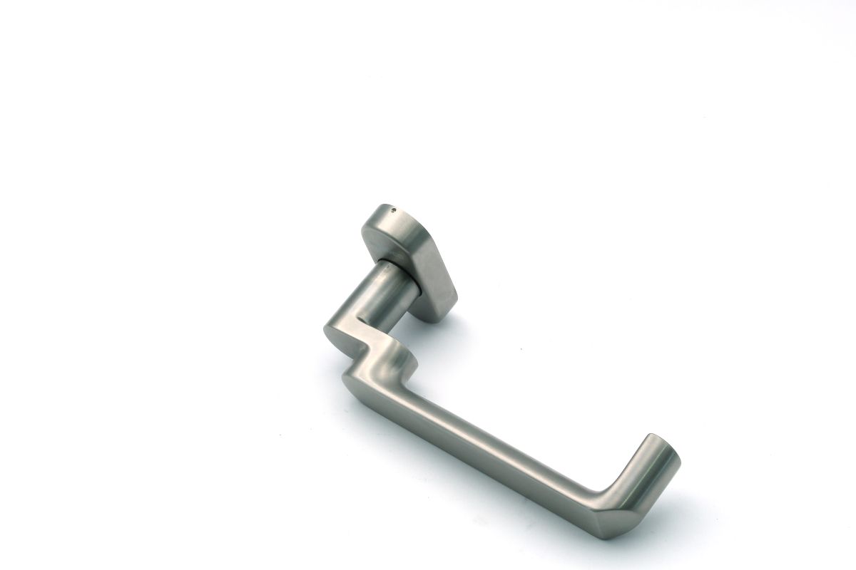 Schueco-T-rdr-cker-silber-240191-01-04 Schüco 240191 Türdrücker Halbgarnitur, Edelstahl
