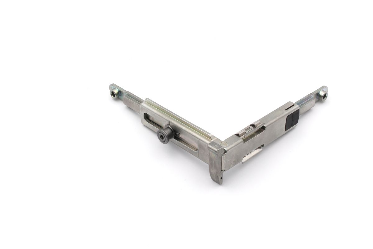 Schüco 277705 / 277707 Eckumlenkung mit Rolle AvanTec SimplySmart, DIN links