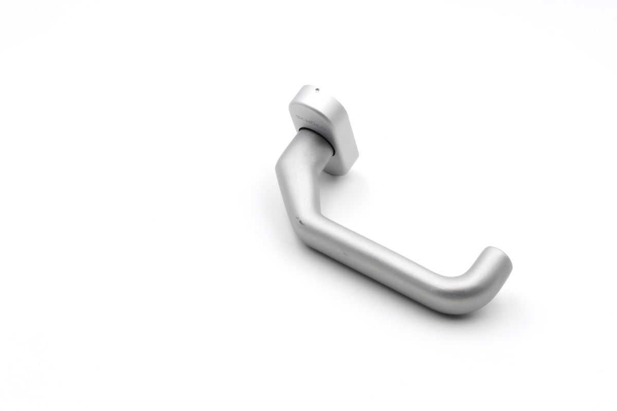 Schüco 210709 Türdrücker Halbgarnitur, C0 silber Schüco 210709 Türdrücker Halbgarnitur, C0 silber