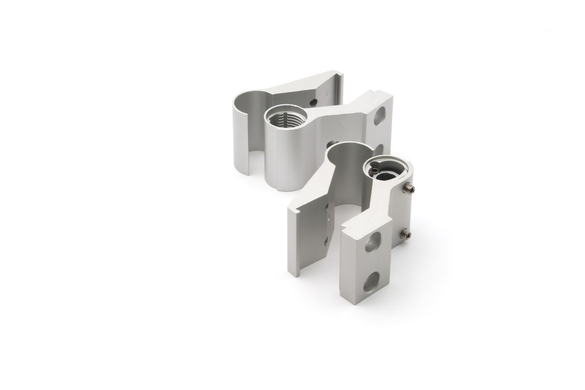 Schüco 279555 Aufsatztürband, silber, 36 mm, nach innen oder außen öffnende Tür (Vorgängerartikel 239885)