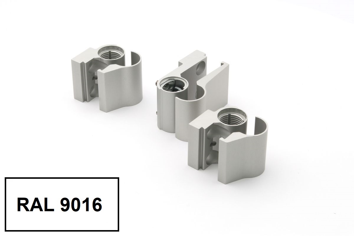 Schüco 279543 Aufsatztürband, weiß, 22 mm, nach innen oder außen öffnende Tür (Vorgängerartikel 239873)