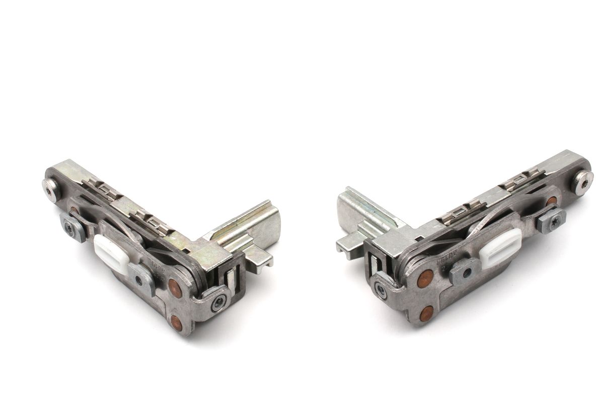 Schüco 277377 / 277378 Kippscheren 160 kg AvanTec SimplySmart, DIN links und rechts (Vorgängerartikel 275377 / 275378 + 275245 / 275246 + 243245 / 243246)